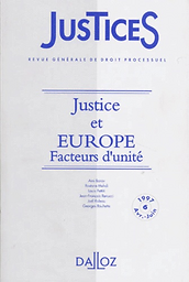 Justices. Revue générale de droit processuel