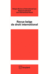 Revue belge de droit international