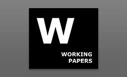 Working papers - Institut de Ciències Polítiques i Socials