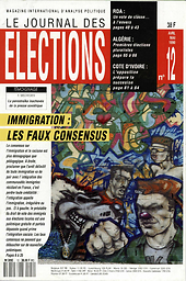 Journal des Elections : magazine d'analyse politique internationale