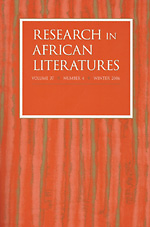 Research in African Literatures