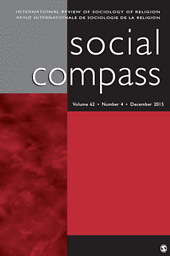 Social Compass : International Review of Sociology of Religion