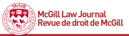 McGill Law Journal = Revue de droit de McGill