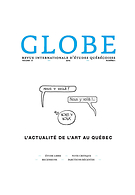 Globe : revue internationale d'études québécoises
