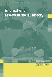 International review of social history