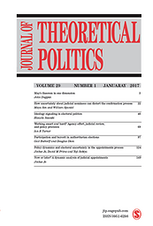Journal of theoritical politics