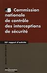 Commission nationale de contrôle des interceptions de sécurité. Rapport d'activité