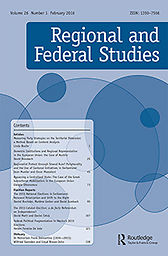 Regional and Federal Studies : an International Journal