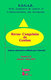 Revue Congolaise de Gestion