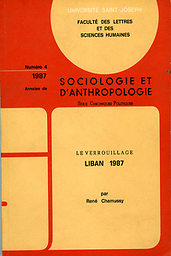 Annales de sociologie et d'anthropologie - Série Chroniques politiques