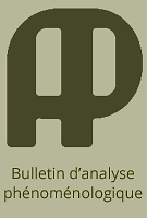 Bulletin d'Analyse Phénoménologique