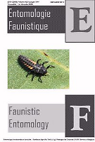 Entomologie faunistique = Faunistic Entomology