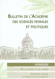 Bulletin de l'académie des Sciences morales et politiques