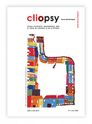 Cliopsy : revue clinique d'orientation psychanalytique dans le champ de l'éducation et de la formation