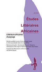 Études littéraires africaines