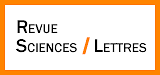 Revue Sciences/Lettres
