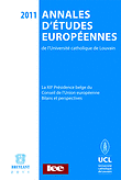 Annales d'études européennes de l'Université catholique de Louvain