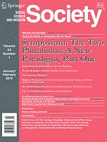 Society : transaction : social science and modern society