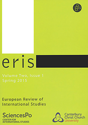 European review of International studies