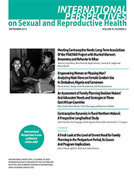International Perspectives on Sexual and Reproductive Health