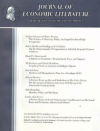 Journal of economic literature