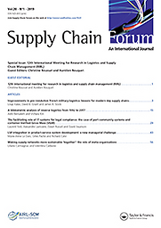 Supply chain forum : an international journal