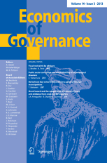 Economics of Governance