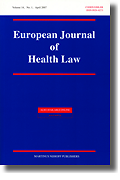 European Journal of Health Law