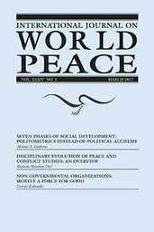International Journal on World Peace