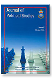 Journal of Political Studies