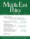 Middle East Policy