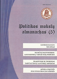 Political Science Almanac / Politikos Mokslu Almanachas
