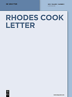 Rhodes Cook Letter