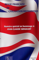 Revue française de civilisation britannique