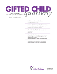 Gifted child quarterly