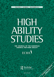 High ability studies