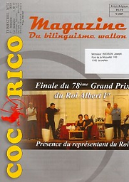 Cocorico magazine : Le journal du bilinguisme wallon