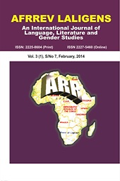 International journal of language, literature and gender studies