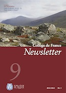 Collège de France Newsletter