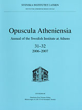 Opuscula Atheniensia