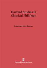 Harvard studies in classical philology