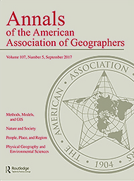 Annals of the American Association of Geographers