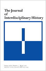 Journal of interdisciplinary history