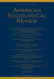 American sociological review