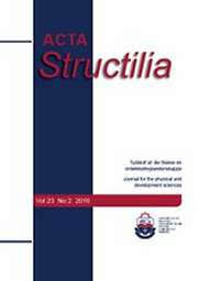 Acta Structilia : journal of physical and development sciences