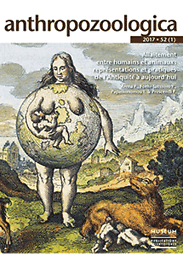 Anthropozoologica  : bulletin de "L'Homme et l'animal, Société de recherche interdisciplinaire"