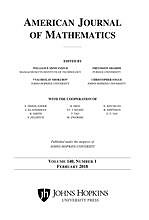 American journal of mathematics