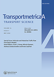 Transportmetrica. A, Transport Science