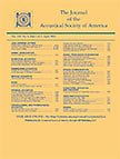 journal of the Acoustical Society of America