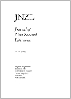 Journal of New Zealand literature
